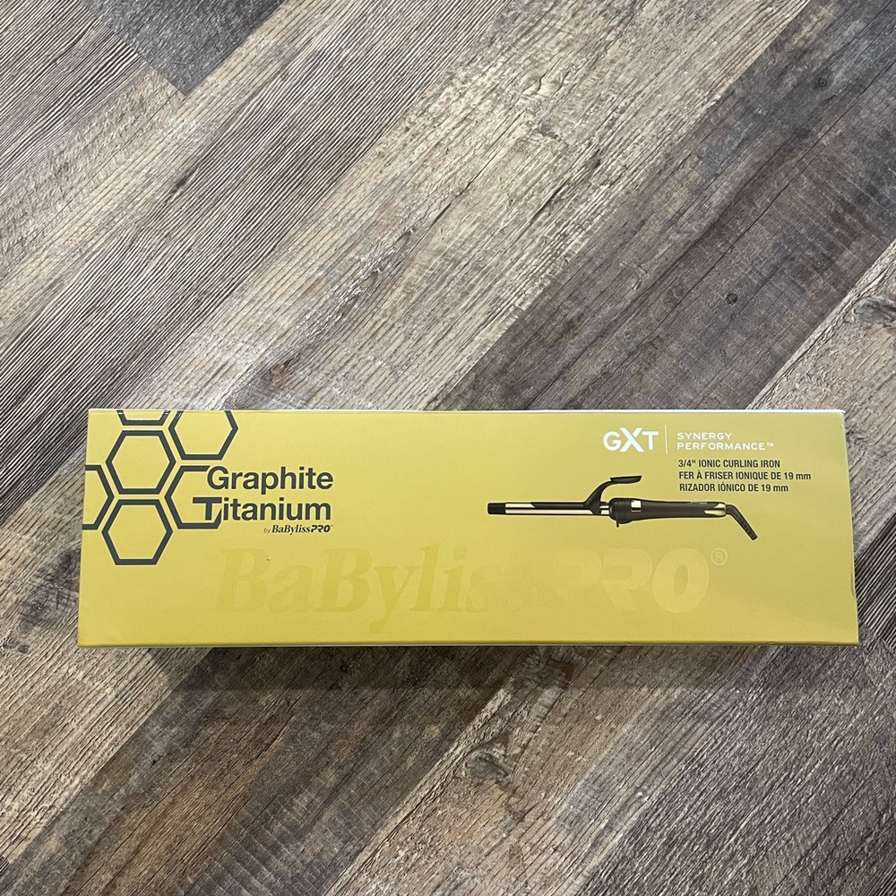 Babyliss PRO Graphite Titanium 3/4 Ionic Curling Iron